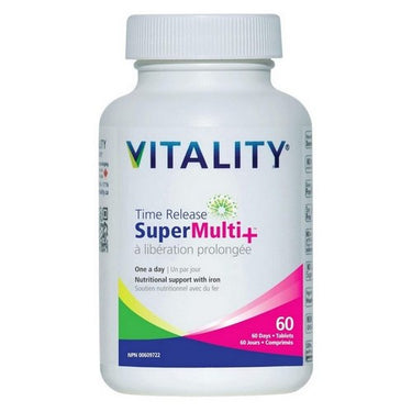 Time Release Super Multi+ 60 Days 60 Tabs by Vitality Products Inc.