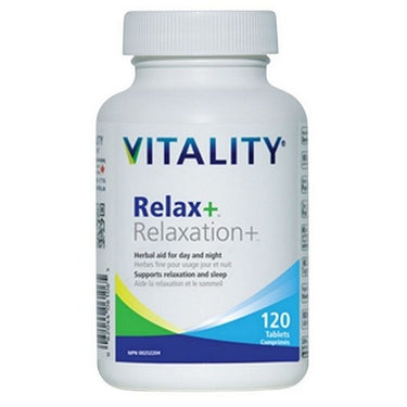 Relax+ 120 Tabs by Vitality Products Inc.