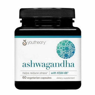 Youtheory Ashwagandha 60 Caps by Youtheory