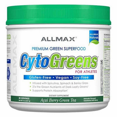 Allmax Cytogreens Acai Berry Powder 267 Grams by Allmax Nutrition