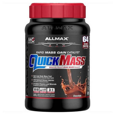 Allmax Quickmass Chocolate Powder 3.5 Lbs by Allmax Nutrition