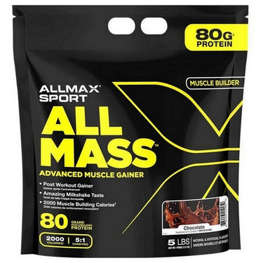 Allmax Allmass Weight Gainer Chocolate 5 Lbs by Allmax Nutrition