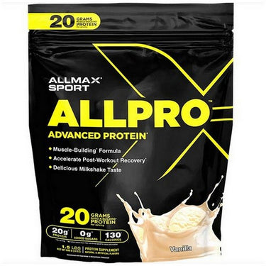 Allmax Allpro Protein Vanilla Powder 1.5 Lbs by Allmax Nutrition