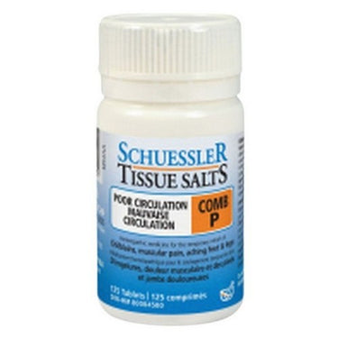 Martin & Pleasance North America, Schuessler Tissue Salts Comb P Poor Circulation, 125 Tabs