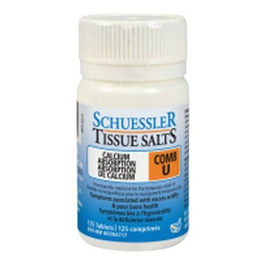 Schuessler Tissue Salts Comb U Calcium Absorption 125 Tabs by Martin & Pleasance North America