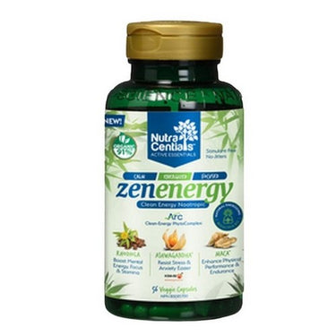 ZenEnergy with KSM-66 56 Veg Caps by Nuvocare Health Sciences