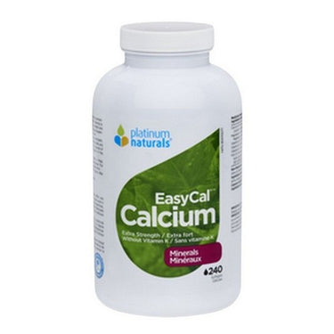 Platinum Naturals, EasyCal Calcium, 240 Softgels