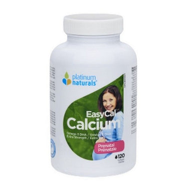 Prenatal EasyCal Calcium 120 Softgels by Platinum Naturals