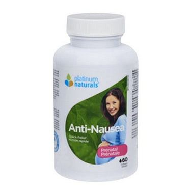 Prenatal Anti-Nausea 60 Softgels by Platinum Naturals