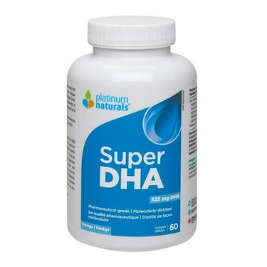 Platinum Naturals, Super DHA, 60 Softgels