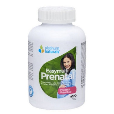 Prenatal Easymulti 120 Softgels by Platinum Naturals