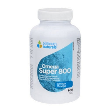 Platinum Naturals, Omega Super 800, 60 Softgels