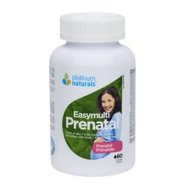 Prenatal Easymulti 60 Softgels by Platinum Naturals