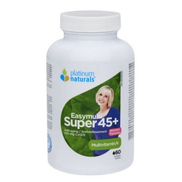 Platinum Naturals, Super Easymulti 45+ For Women, 60 Tabs