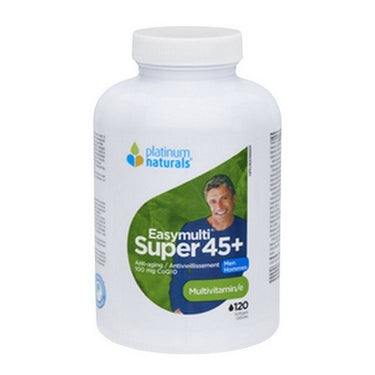 Super Easymulti 45+ For Men 120 Softgels by Platinum Naturals