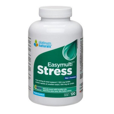 Easymulti Stress for Men 120 Softgels by Platinum Naturals