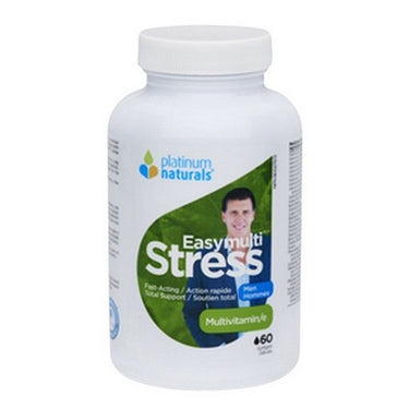 Easymulti Stress for Men 60 Softgels by Platinum Naturals