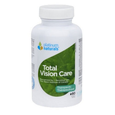 Platinum Naturals, Total Vision Care, 60 Softgels
