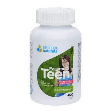 Platinum Naturals, Easymulti Teen For Young Women, 120 Softgels