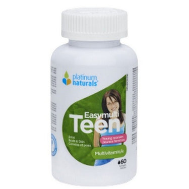 Platinum Naturals, Easymulti Teen For Young Women, 60 Softgels