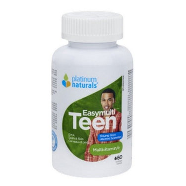 Platinum Naturals, Easymulti Teen For Young Men, 60 Softgels
