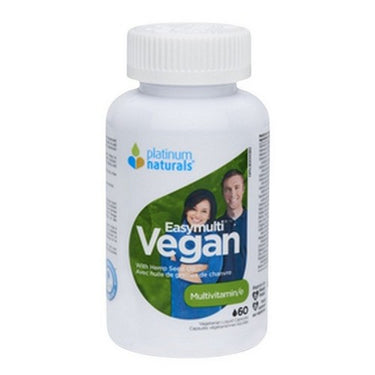 Easymulti Vegan 60 Veg Caps by Platinum Naturals