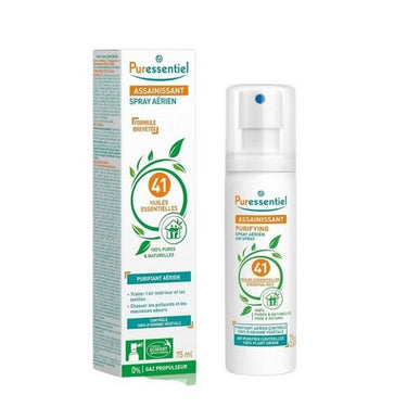 Purifying Air Spray with 41 Essential Oils 75 Ml by Puressentiel