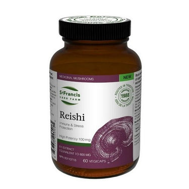 Reishi Capsules 60 Caps by St. Francis Herb Farm Inc.