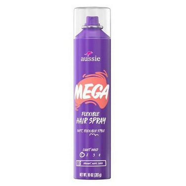 Aussie Hair Spray Mega Light Hold 283 Grams by Aussie