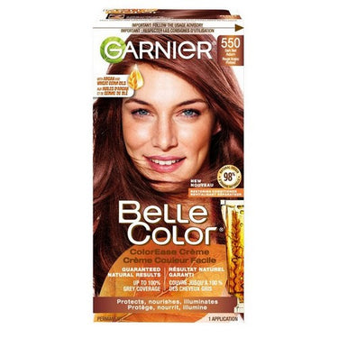 Belle Color 550 Dark Red Auburn 1 Count by Garnier Fructis