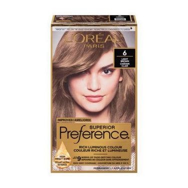 Preference Light Brown 6 1 Count by L'oreal