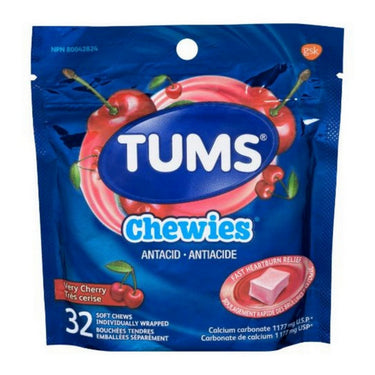 Tums Chewies Very Cherry 32 Count by Tums