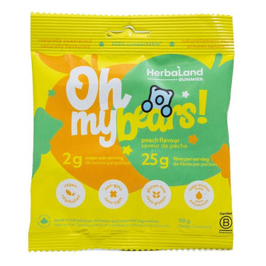 Oh My Bears! Peach 1 Gram by Herbaland Naturals