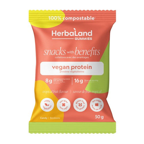 Vegan Protein Tropical 50 Grams by Herbaland Naturals