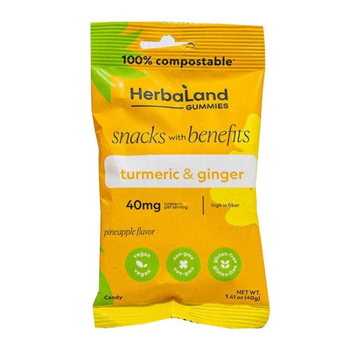 Ginger and Turmeric Family Size 240 Grams by Herbaland Naturals