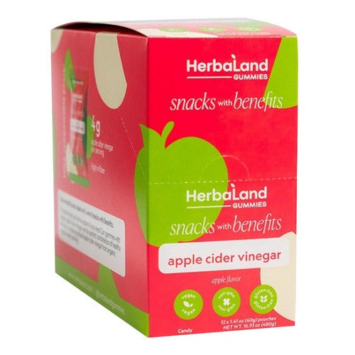 Apple Cider Vinegar 40 Grams (Case of 12) by Herbaland Naturals