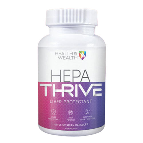Hepathrive Protectant Liver Health 60 Veg Caps by Health Is Wealth