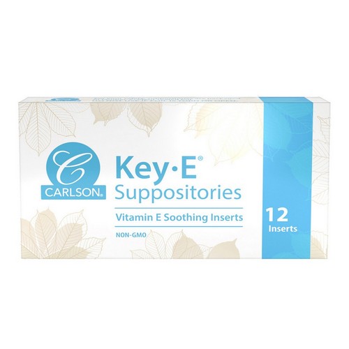 Key-E Suppositories Box Of 12 by Carlson