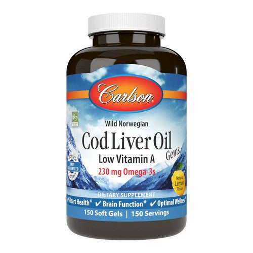 Cod Liver Oil Gems 150 Softgels by Carlson