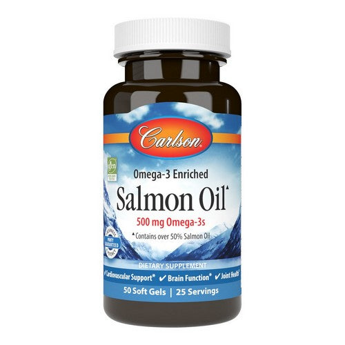 Norw Salmon Oil 50 Softgels by Carlson
