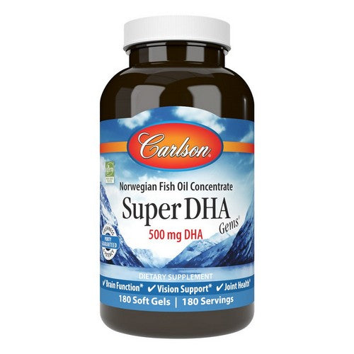 Super DHA Gems 180 Soft Gels by Carlson
