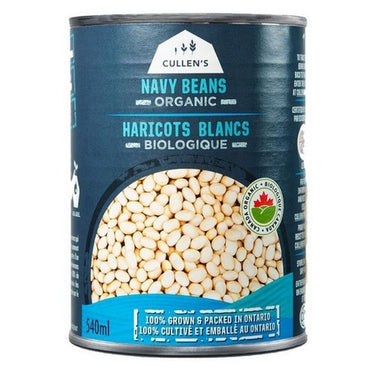 Organic Canned Navy Beans 540 Ml (Case Of 12) by Left Coast Naturals