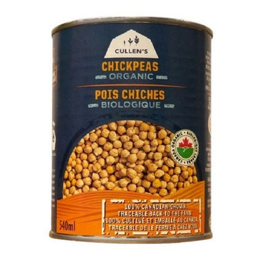 Organic Canned Chickpeas 540 Ml (Case Of 12) by Left Coast Naturals