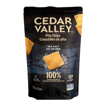 Pita Chips Sea Salt 180 Grams (Case Of 12) by Left Coast Naturals