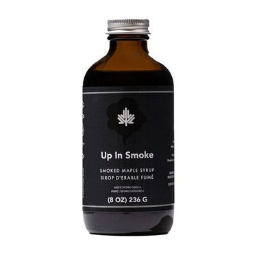 Up In Smoke Smoked Canadian Maple Syrup 236 Grams (Case Of 6) by Left Coast Naturals
