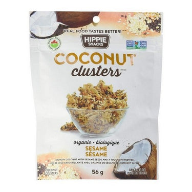 Coconut Clusters Sesame 56 Grams (Case Of 12) by Left Coast Naturals