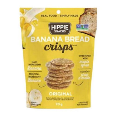 Original Banana Bread Crisps 70 Grams (Case Of 12) by Left Coast Naturals
