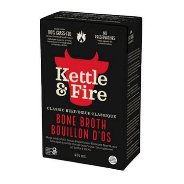 Beef Bone Broth 454 Ml (Case Of 6) by Left Coast Naturals