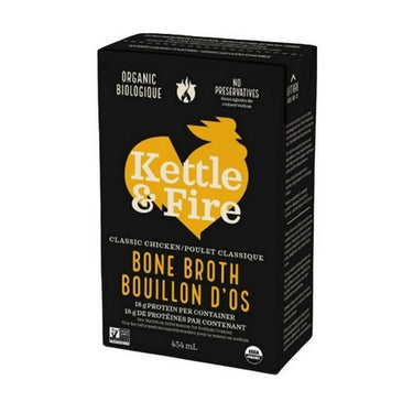 Chicken Bone Broth 454 Ml (Case Of 6) by Left Coast Naturals