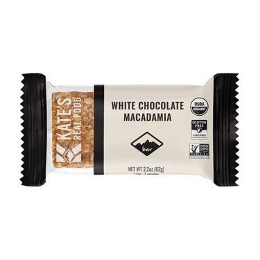 White Chocolate Macadamia Bar 62 Grams (Case Of 12) by Left Coast Naturals